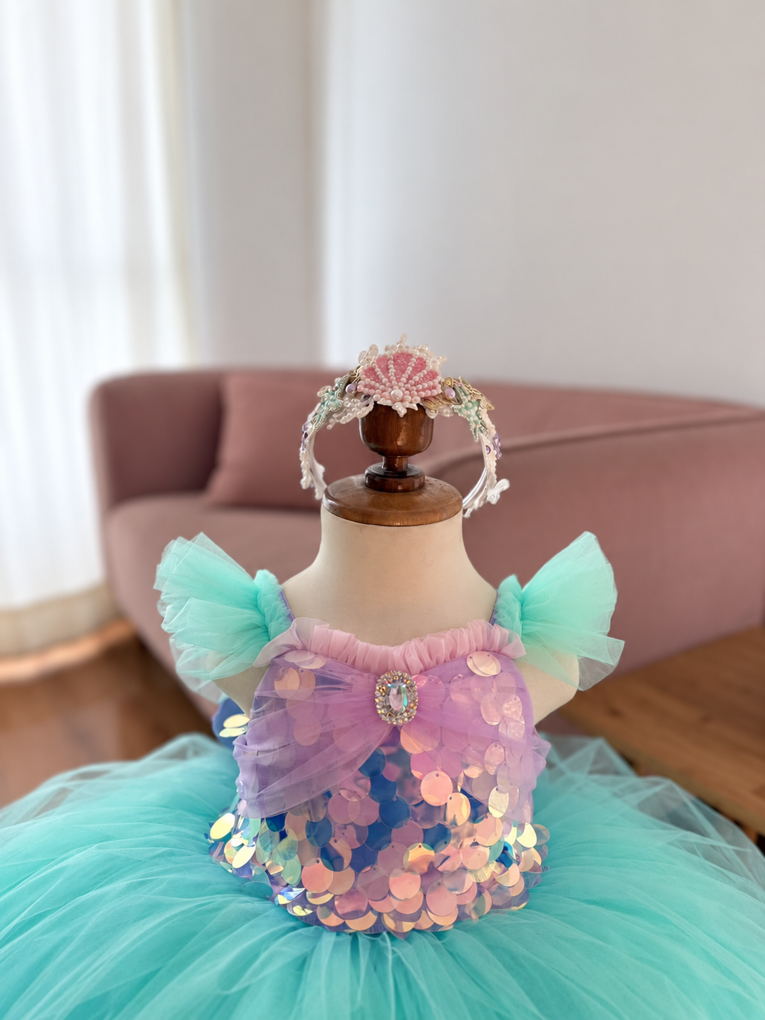Vestido de sirenita