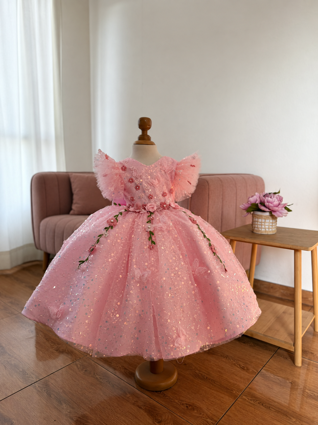 Vestido jardin encantado luxury