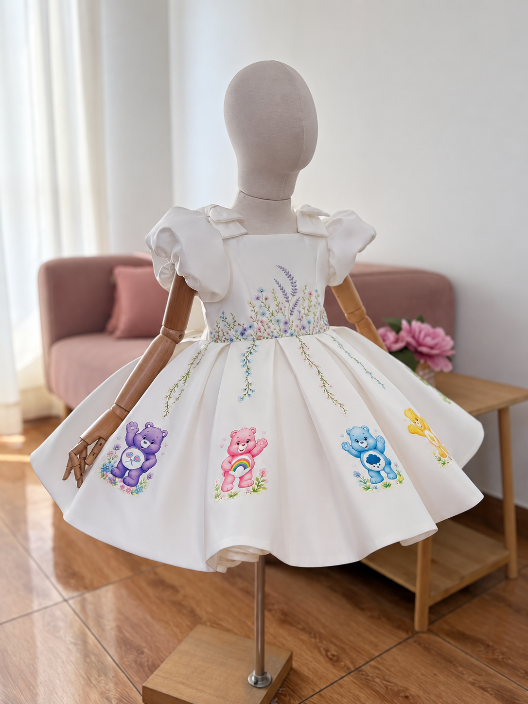 Vestido elegante ositos cariñositos