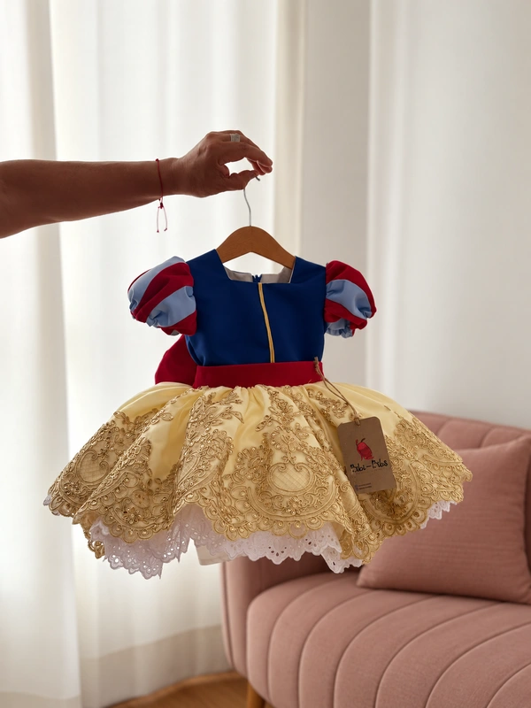 Vestido Baby blancanieves corto